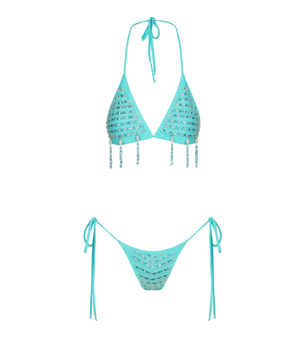 Claudette Bikini Blue Set - Oceanus the Label